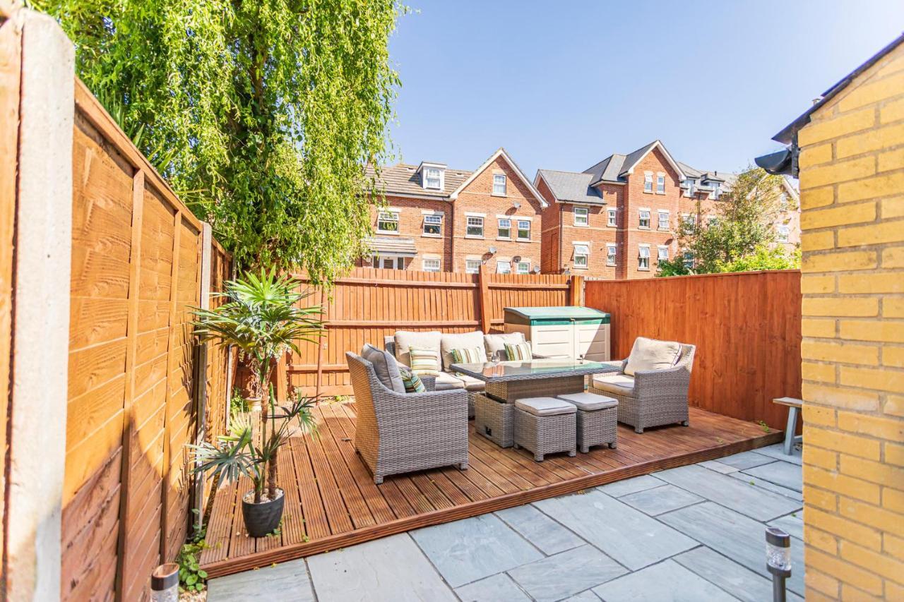 Modern 3 Bed, Heart Of Ashley Cross, 5 Mins To Sandbanks Poole Exterior foto